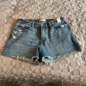 Abercrombie denim shorts NWT